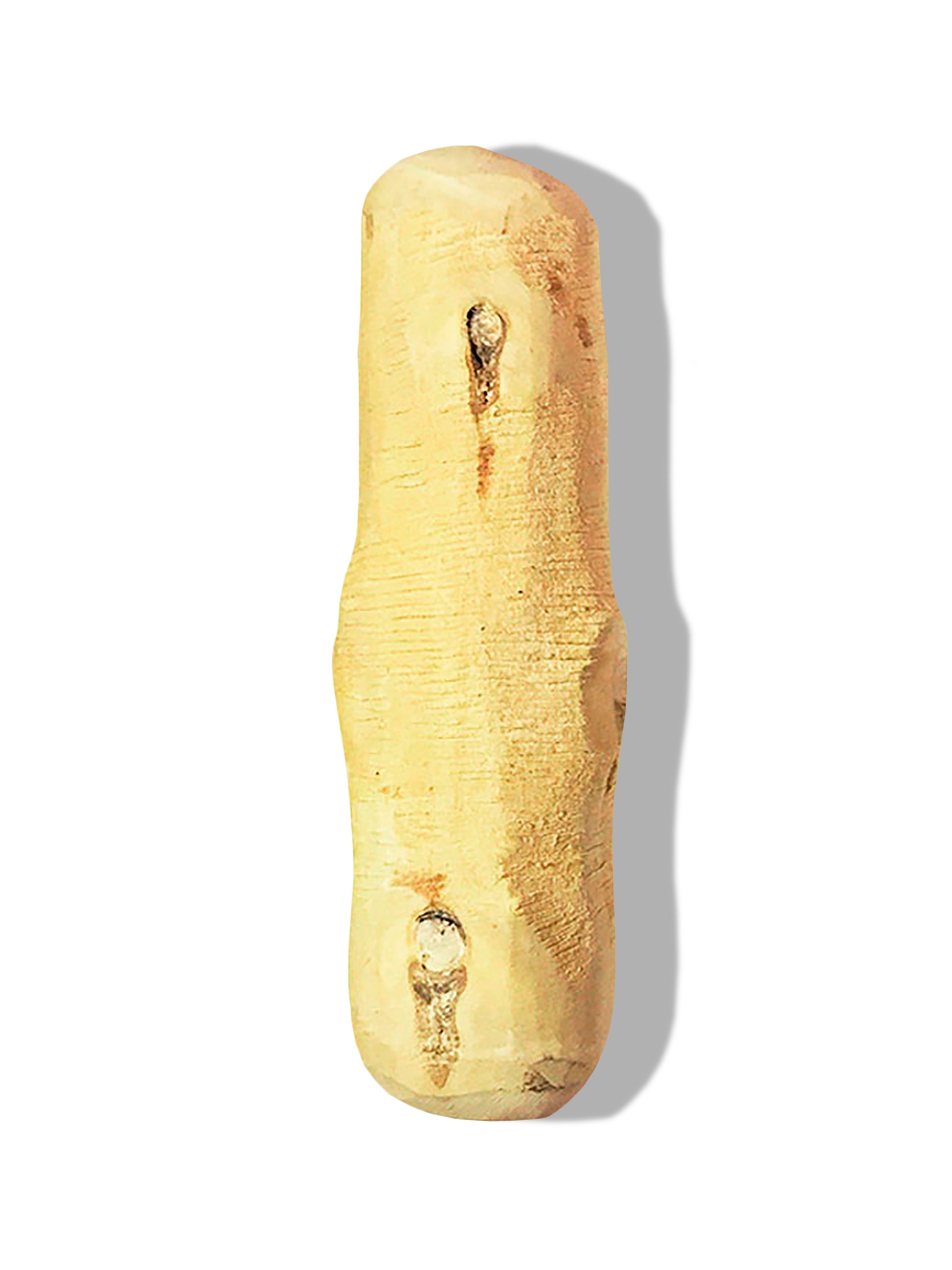 Limpiador de fricción natural, hecho de madera de Café para mascotas- COFFEE BONE Mediano