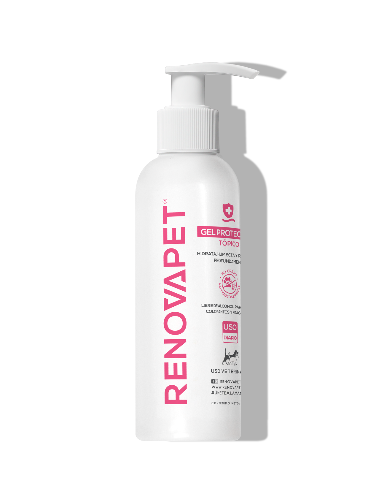 Cuidado tópico que restaura y suaviza | Renovapet Gel Protector Tópico Ultra Care 250 gr. Reg. ICA 11530-CV