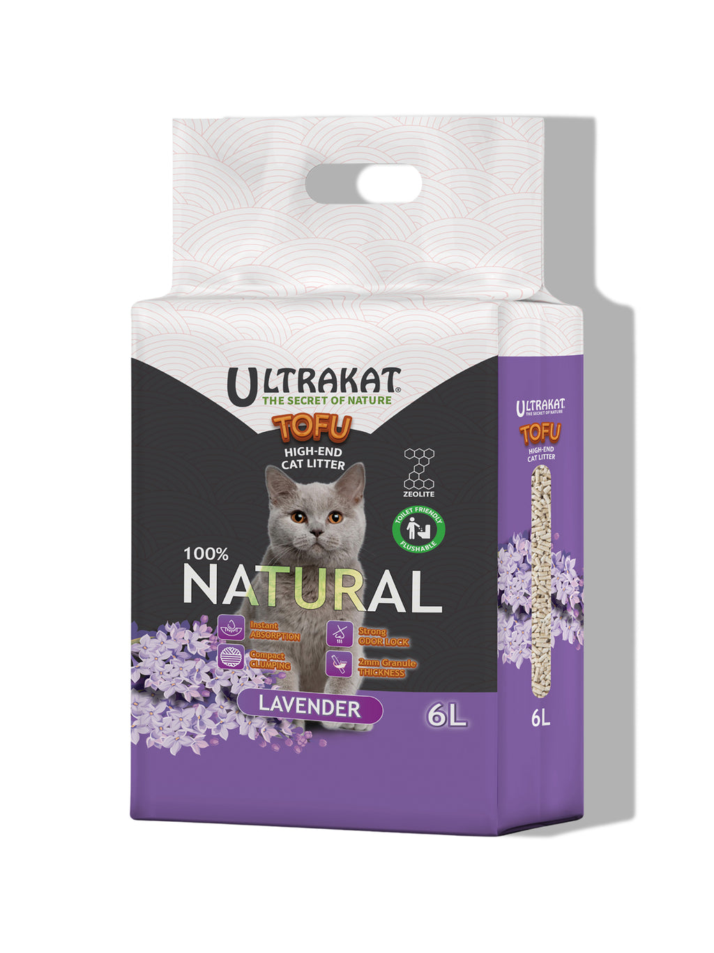 Arena para Gatos Ecológica | Tofu Ultrakat 6L