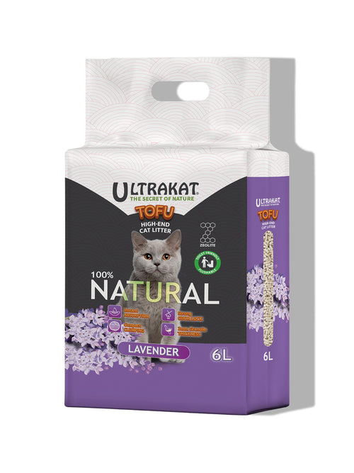Arena para Gatos Ecológica | Tofu Ultrakat 6L
