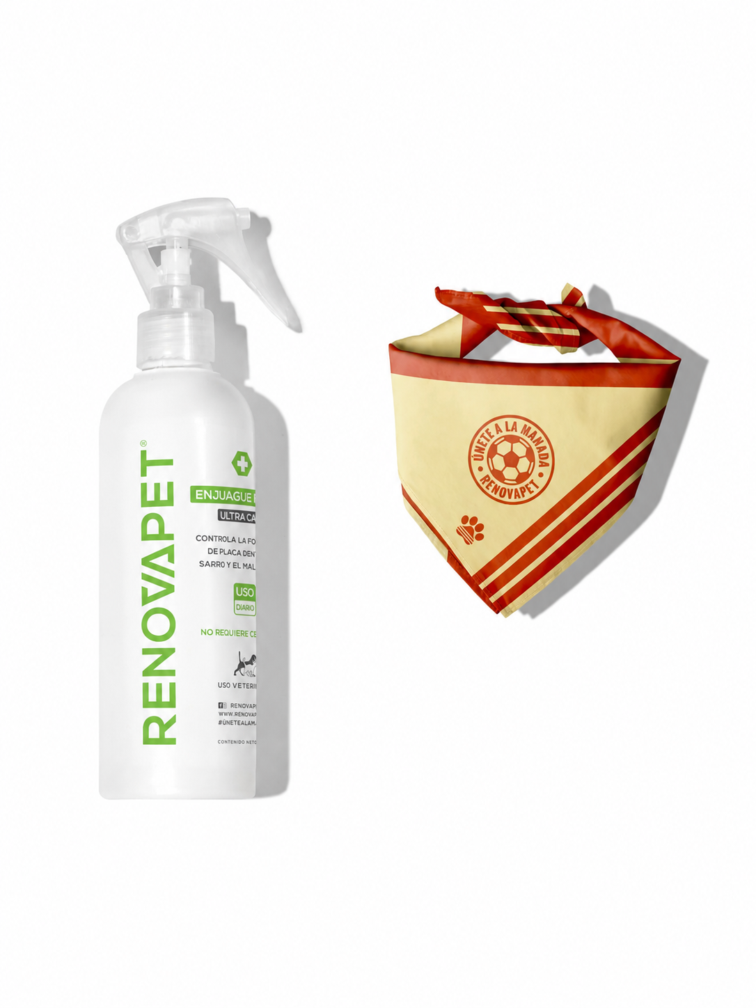 RENOVAPET – ENJUAGUE BUCAL ULTRA CARE PARA MASCOTAS - 250 mL SKU: RPEB01250 - 120 mL SKU: RPEB01120