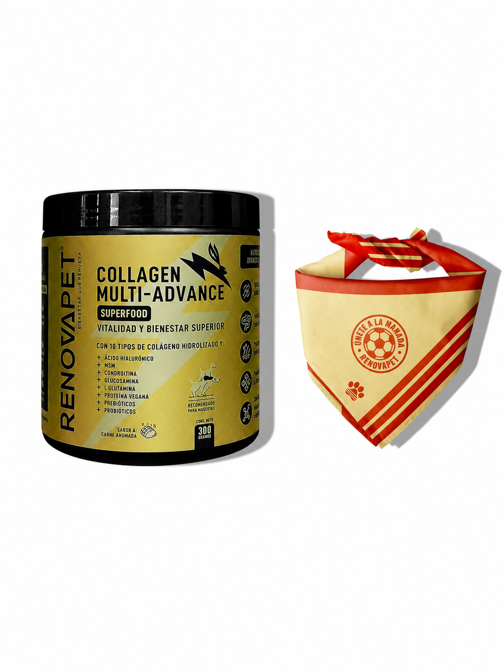 RENOVAPET – COLLAGEN MULTI-ADVANCE PARA MASCOTAS - 300 g SKU: RPCO01300